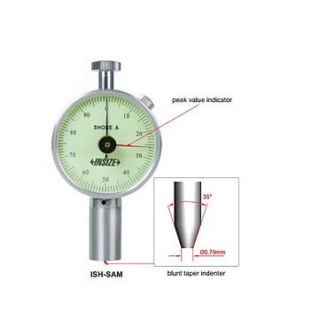 Đồng hồ đo độ cứng Insize ISH-SAM (đo kiểu A, 10-90HA)