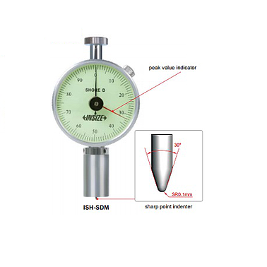Đồng hồ đo độ cứng Insize ISH-SDM (cao su cứng,nhựa,chất dẻo cứng..)