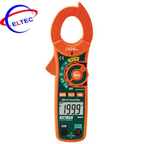 Ampe kìm đo dòng AC EXTECH MA250 (200A,NVC, nhiệt độ kiểu K)
