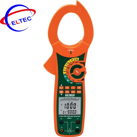 Ampe kìm đo công suất AC Extech PQ2071 (1000A, True RMS)