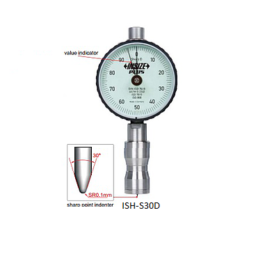 Đồng hồ đo độ cứng Insize ISH-S30D (đo kiểu D, 0-100HD)