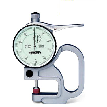 Đồng hồ đo độ dày vật liệu kiểu cơ INSIZE, 2364-10, 0-10mm/ 0.01mm