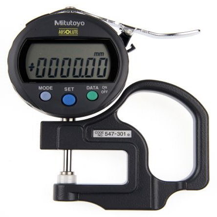 Đồng hồ đo độ dày vật liệu điện tử Mitutoyo 547-301 (0-10mm/ 0.01mm)