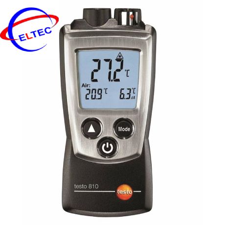 Máy đo nhiệt độ hồng ngoại bỏ túi Testo 810 (0560 0810,-30 ~ +300 °C)