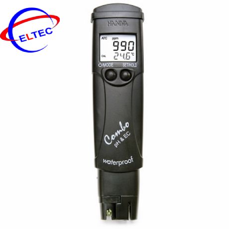 Bút đo pH/EC/TDS/nhiệt độ HANNA HI 98130 (0.00 to 14.00 pH; 0 to 20.00 mS/cm; 0 to 10.00 ppt; 0.0 to 60.0C)