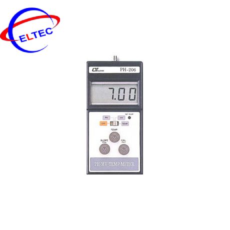 Máy đo PH và nhiệt độ PH-206, 0 to 14 pH, 0 to 100 ℃