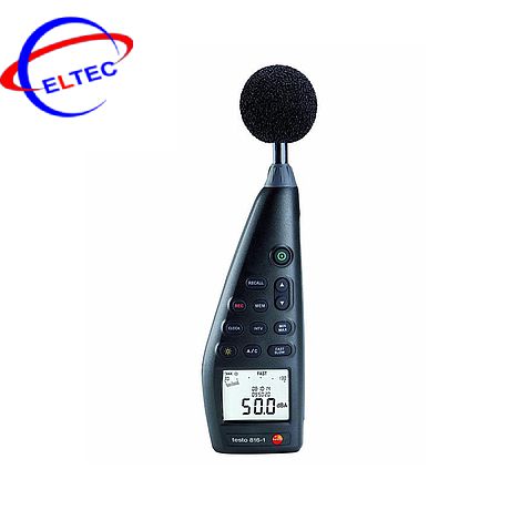 Máy đo độ ồn testo 816-1(0563 8170) (30 ~ 130 dB; ±1.4 dB)