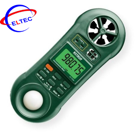 Máy đo môi trường đa năng 5 trong 1 Extech 45170CM (Nhiệt độ, độ ẩm, ánh sáng, tốc độ gió, lưu lượng)