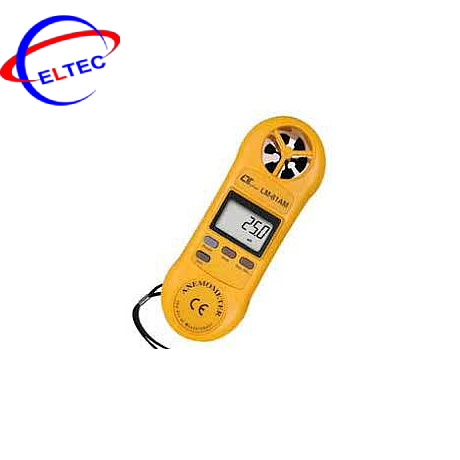 Máy đo tốc độ gió và nhiệt độ môi trường LM81AT, 0.4 – 30.0 m/s, 0 – 50 oC